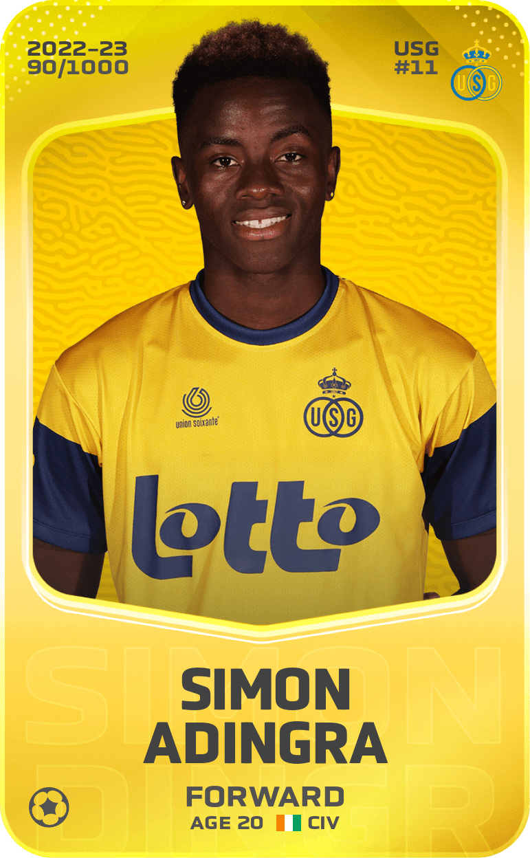Simon Adingra 2022-23 • Limited 90/1000