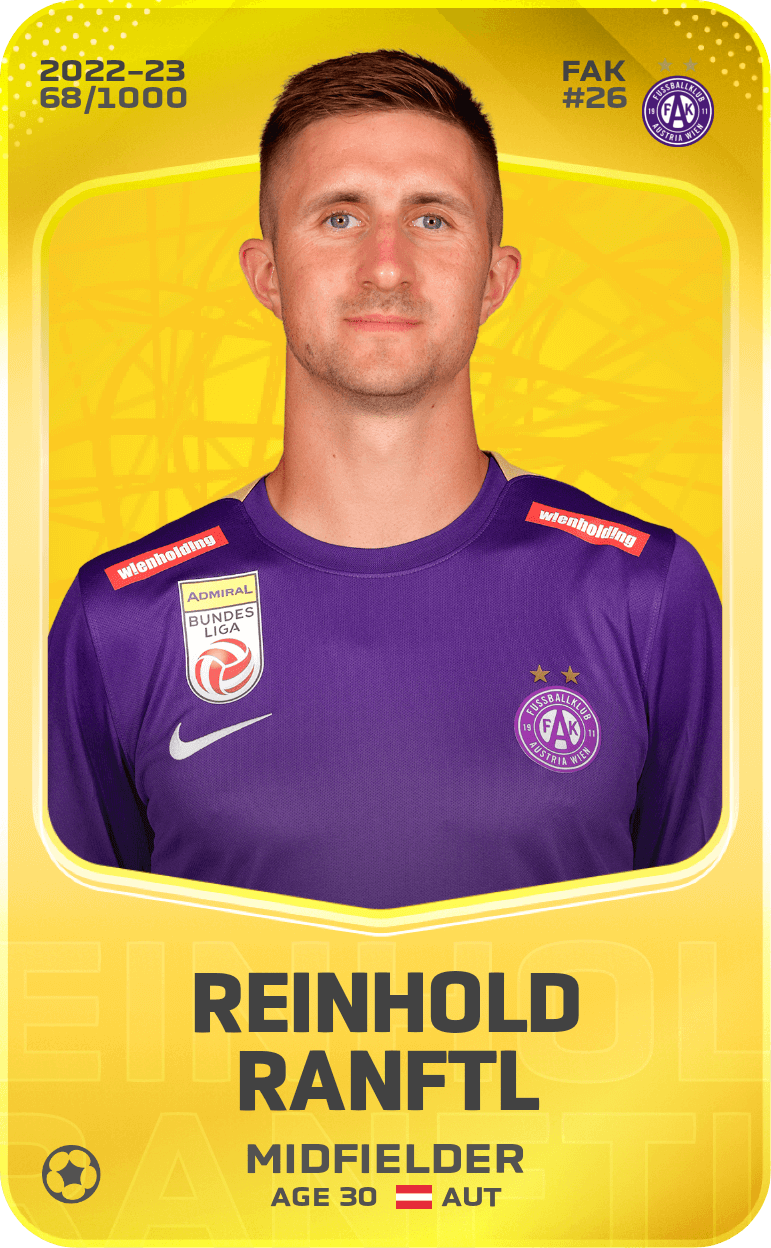 Reinhold Ranftl 2022-23 • Limited 68/1000