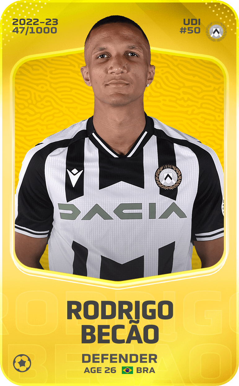 Rodrigo Becão 2022-23 • Limited 47/1000