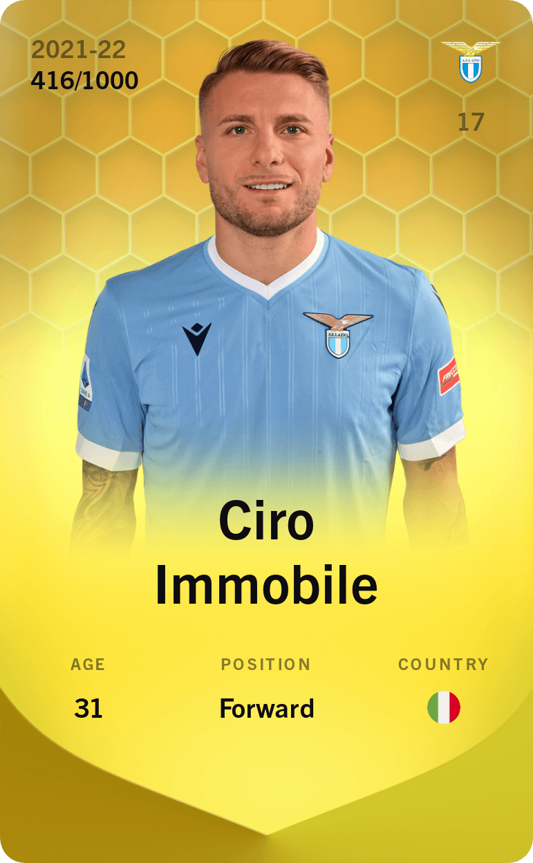 Ciro Immobile 2021-22 • Limited 416/1000