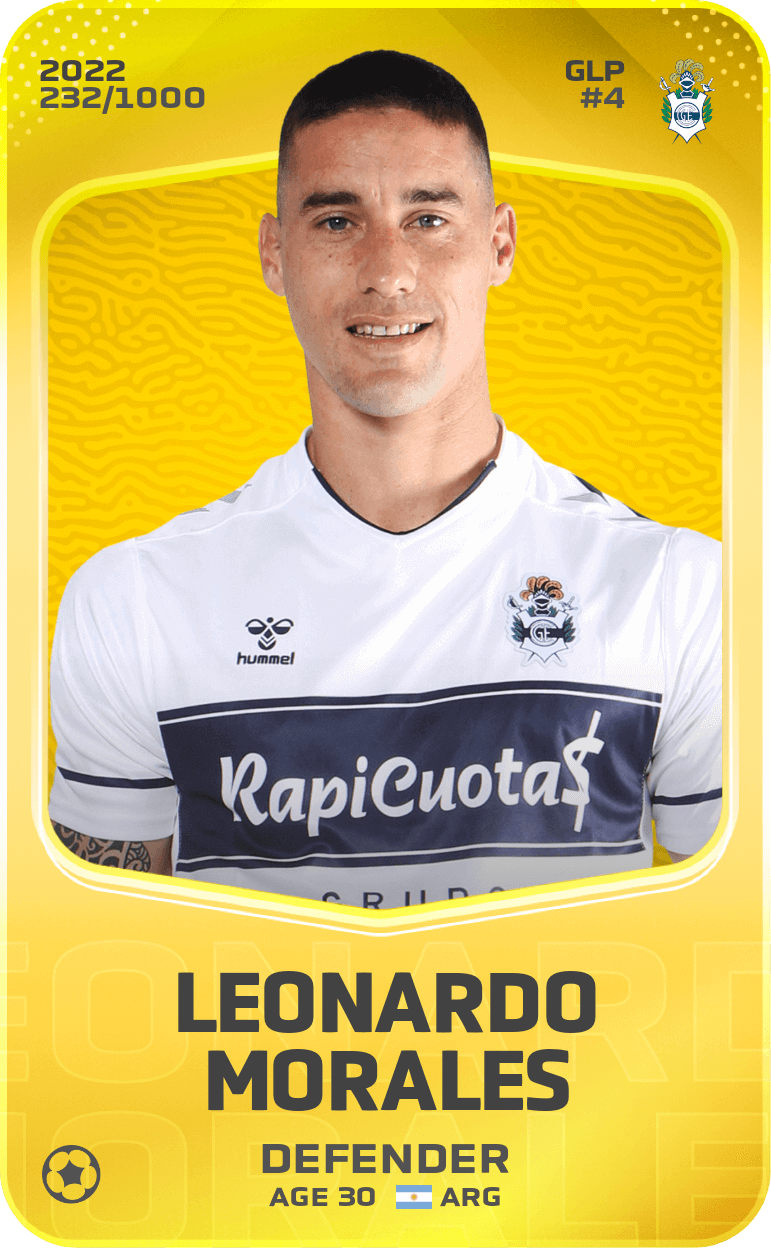 Leonardo Morales 2022-23 • Limited 232/1000