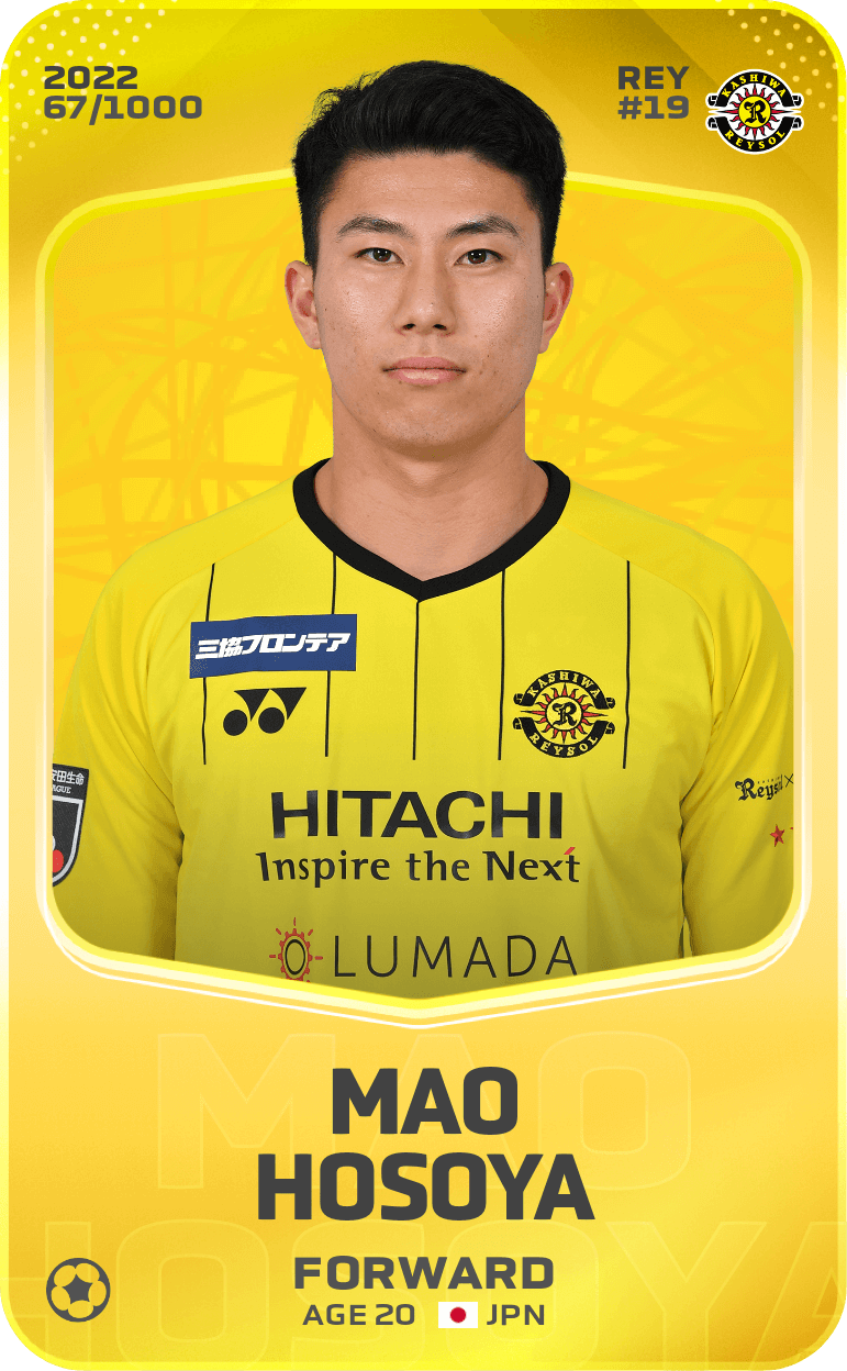 Mao Hosoya 2022-23 • Limited 67/1000