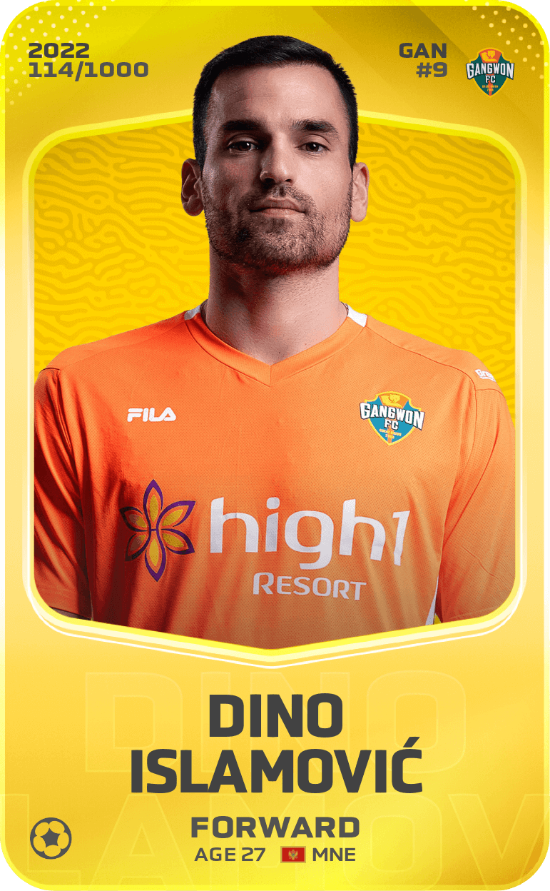 Dino Islamović 2022-23 • Limited 114/1000
