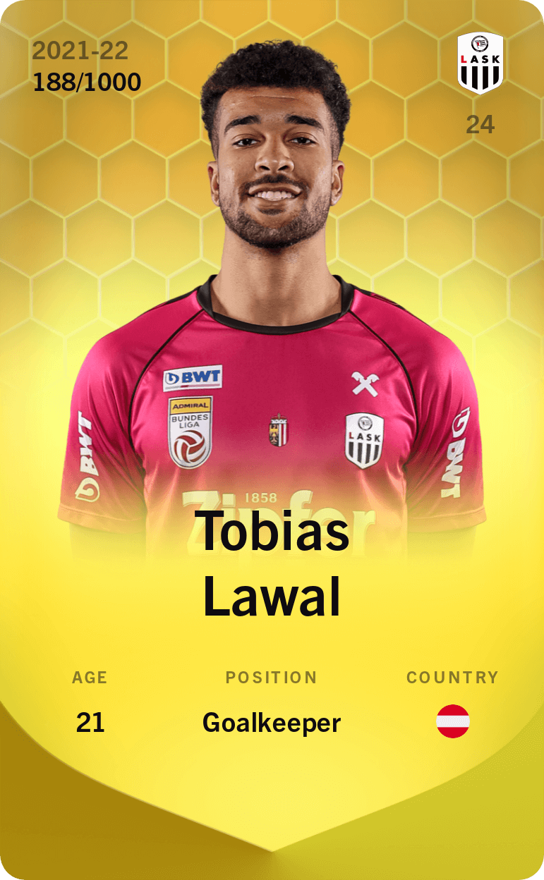 Tobias Lawal 2021-22 • Limited 188/1000