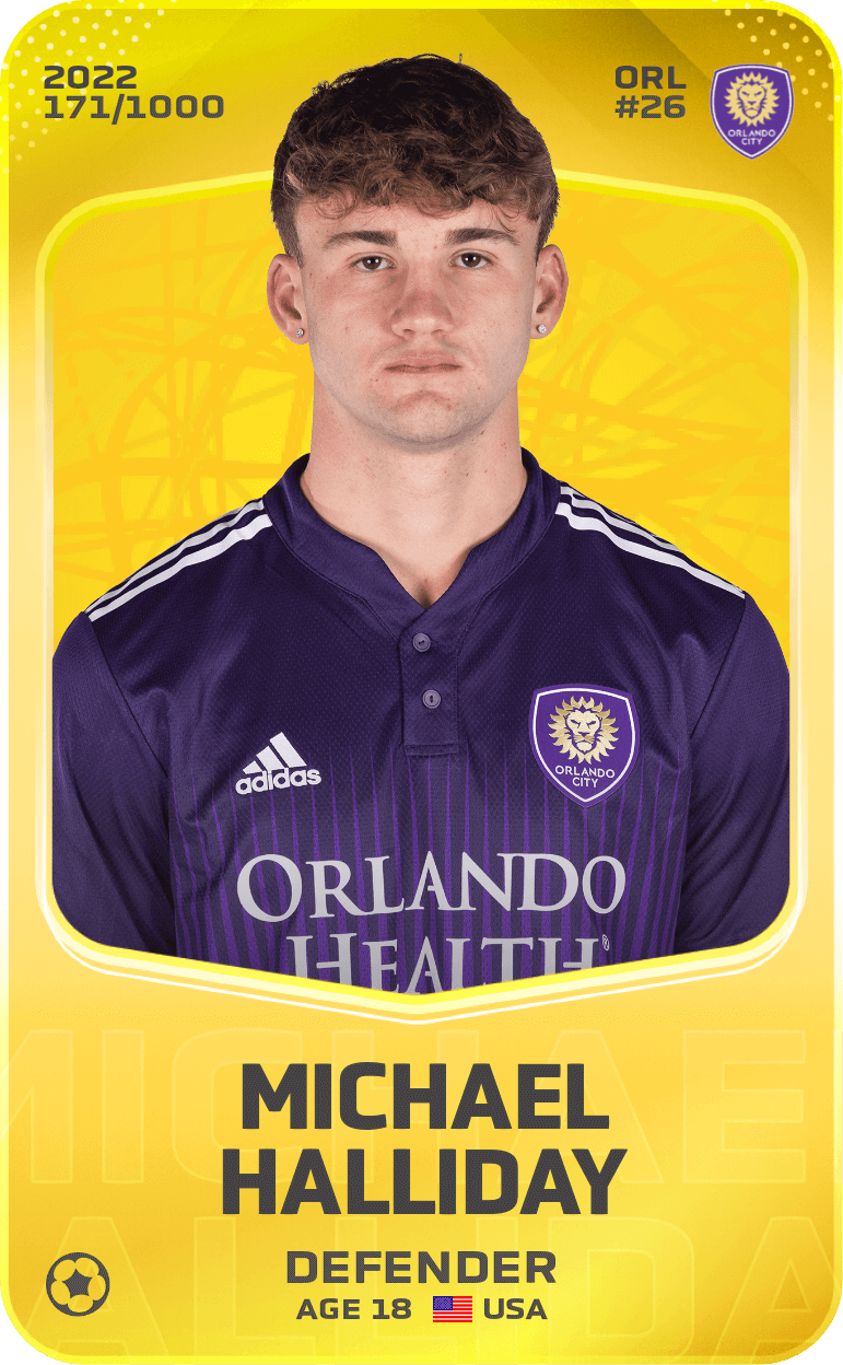 Michael Halliday 2022-23 • Limited 171/1000
