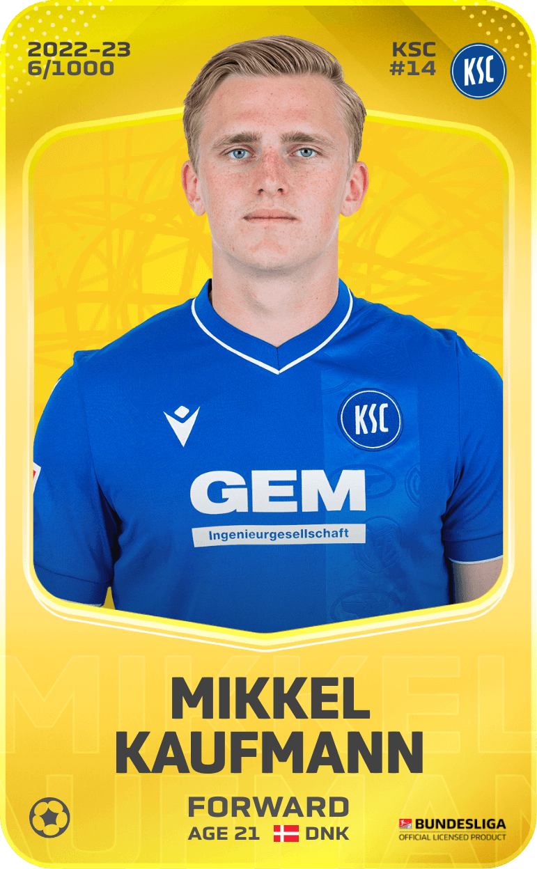 Mikkel Kaufmann 2022-23 • Limited 6/1000