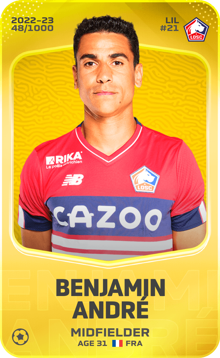 Benjamin André 2022-23 • Limited 48/1000