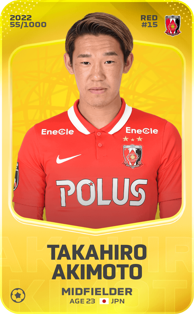 Takahiro Akimoto 2022-23 • Limited 55/1000