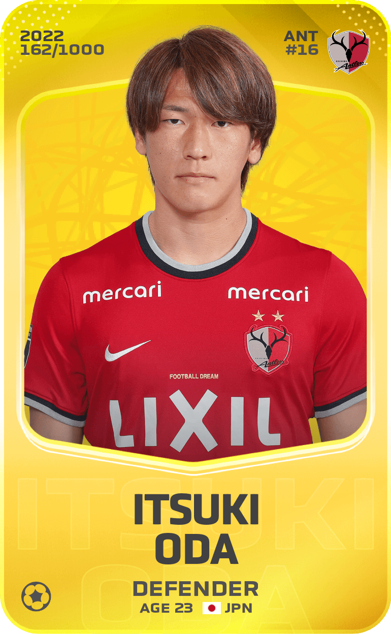 Itsuki Oda 2022-23 • Limited 162/1000