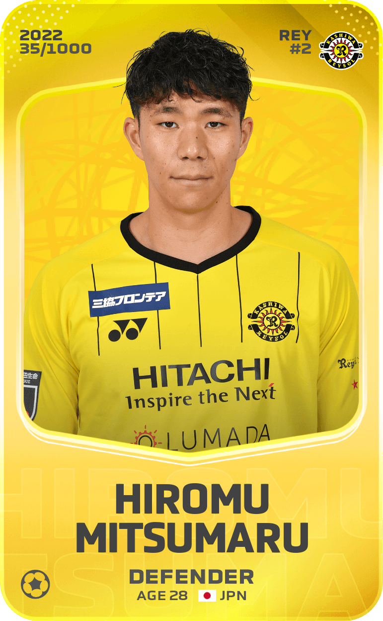 Hiromu Mitsumaru 2022-23 • Limited 35/1000