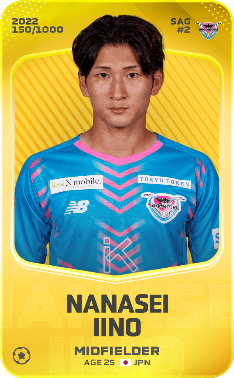 Nanasei Iino 2022-23 • Limited 150/1000