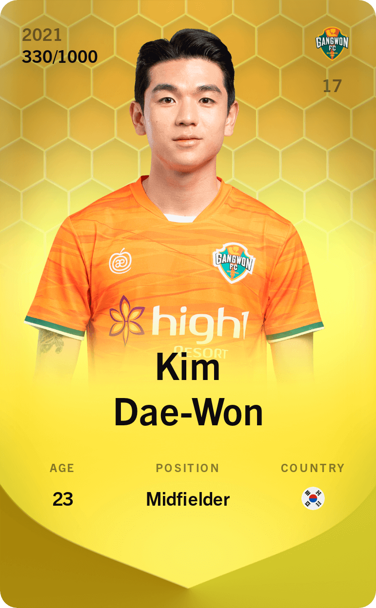 Kim Dae-Won 2021-22 • Limited 330/1000
