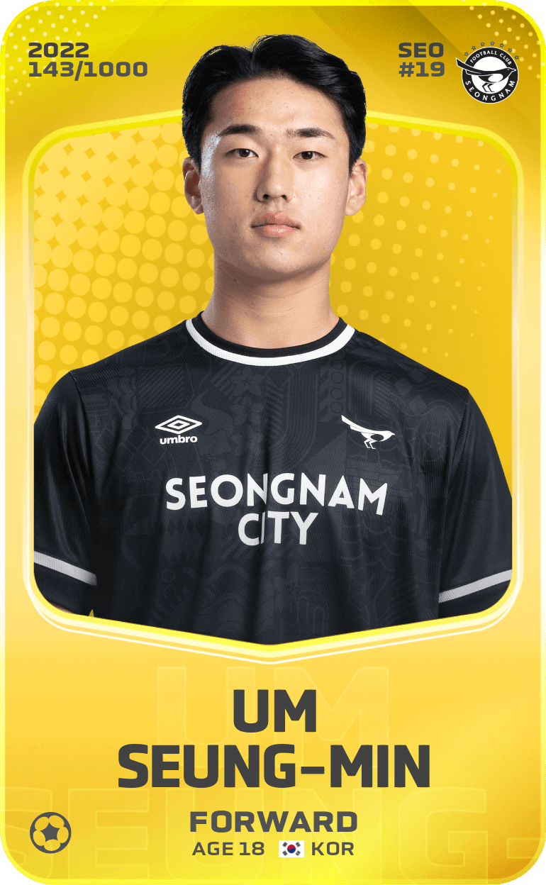 Um Seung-Min 2022-23 • Limited 143/1000