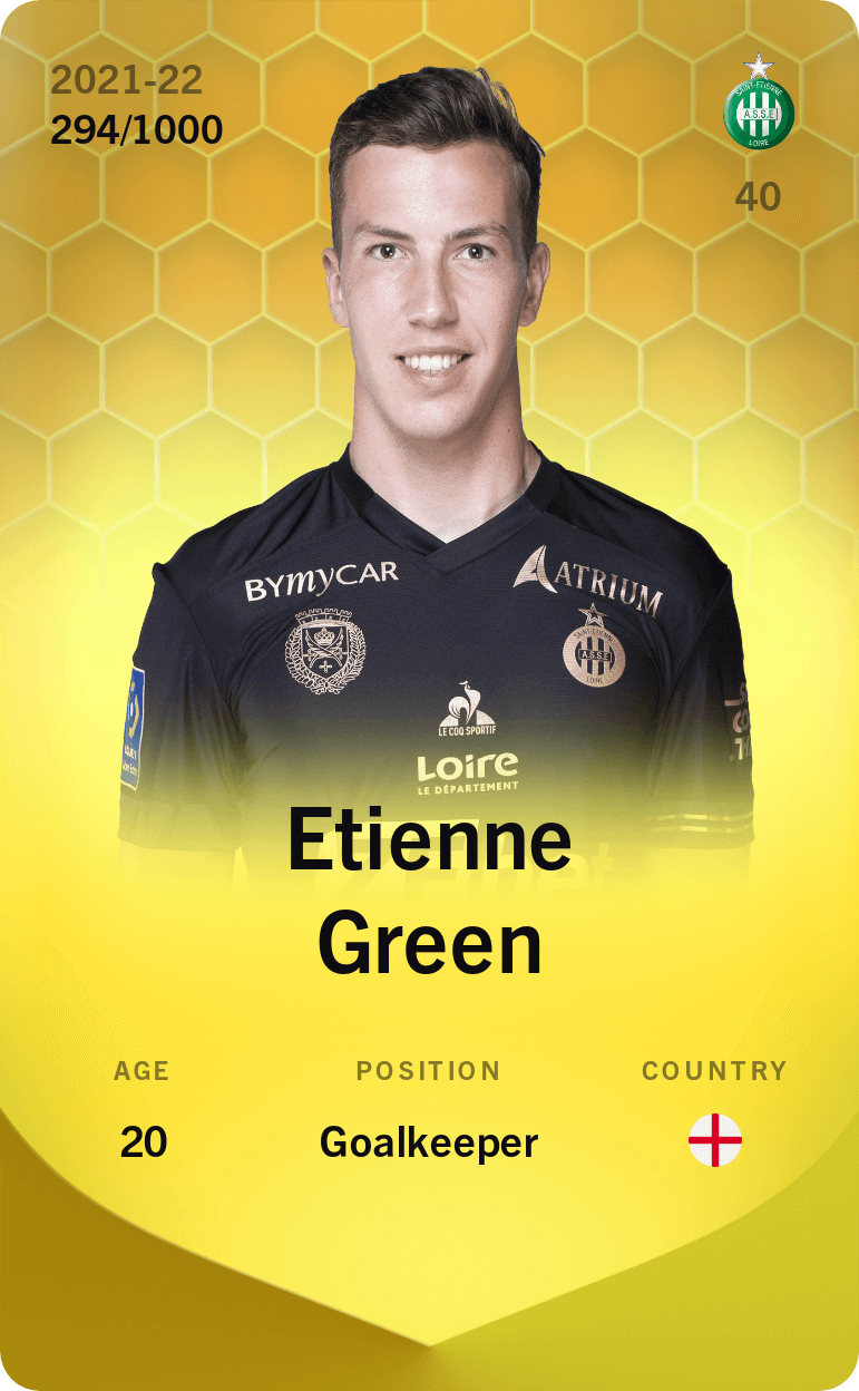 Etienne Green 2021-22 • Limited 294/1000