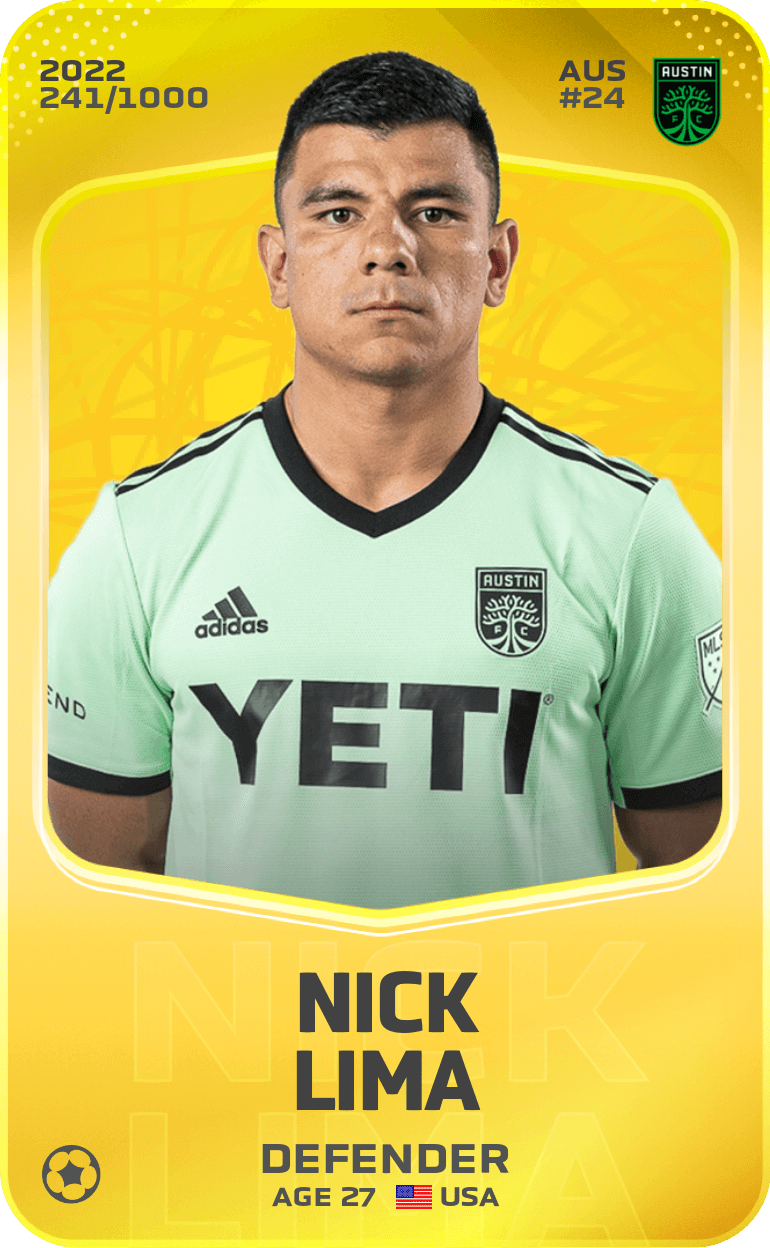 Nick Lima 2022-23 • Limited 241/1000