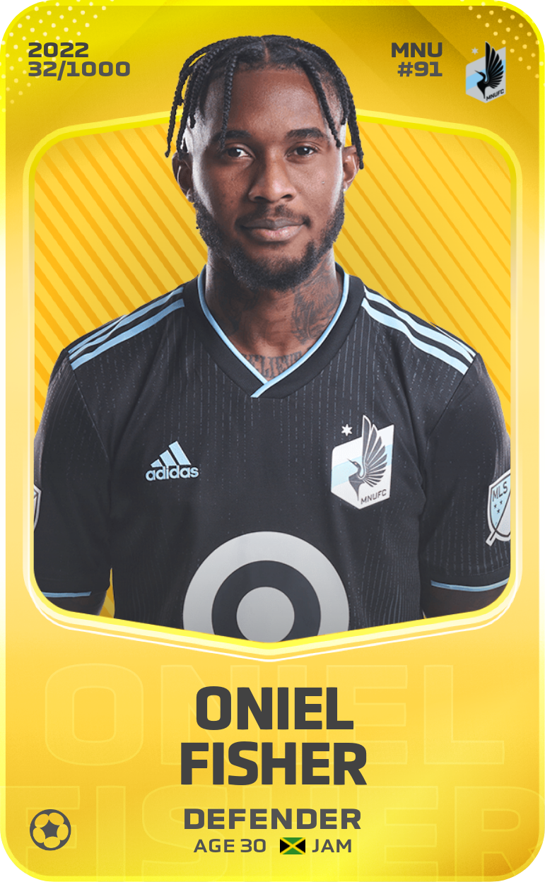 Sorare - Sorare Official - Oniel Fisher 2022-23 • Limited 32/1000 - NFT # 29507642211580074304039670962569157585954880989555885473327445350676198077854