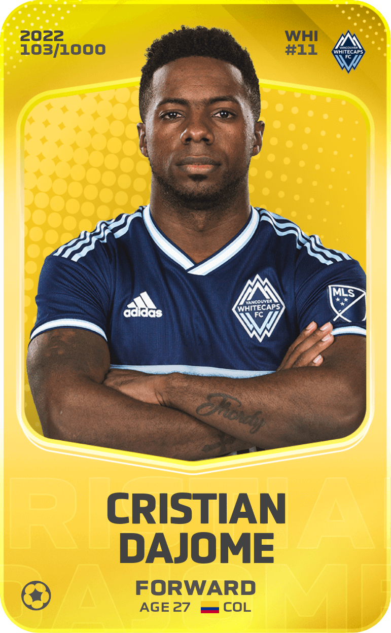 Cristian Dajome 2022-23 • Limited 103/1000