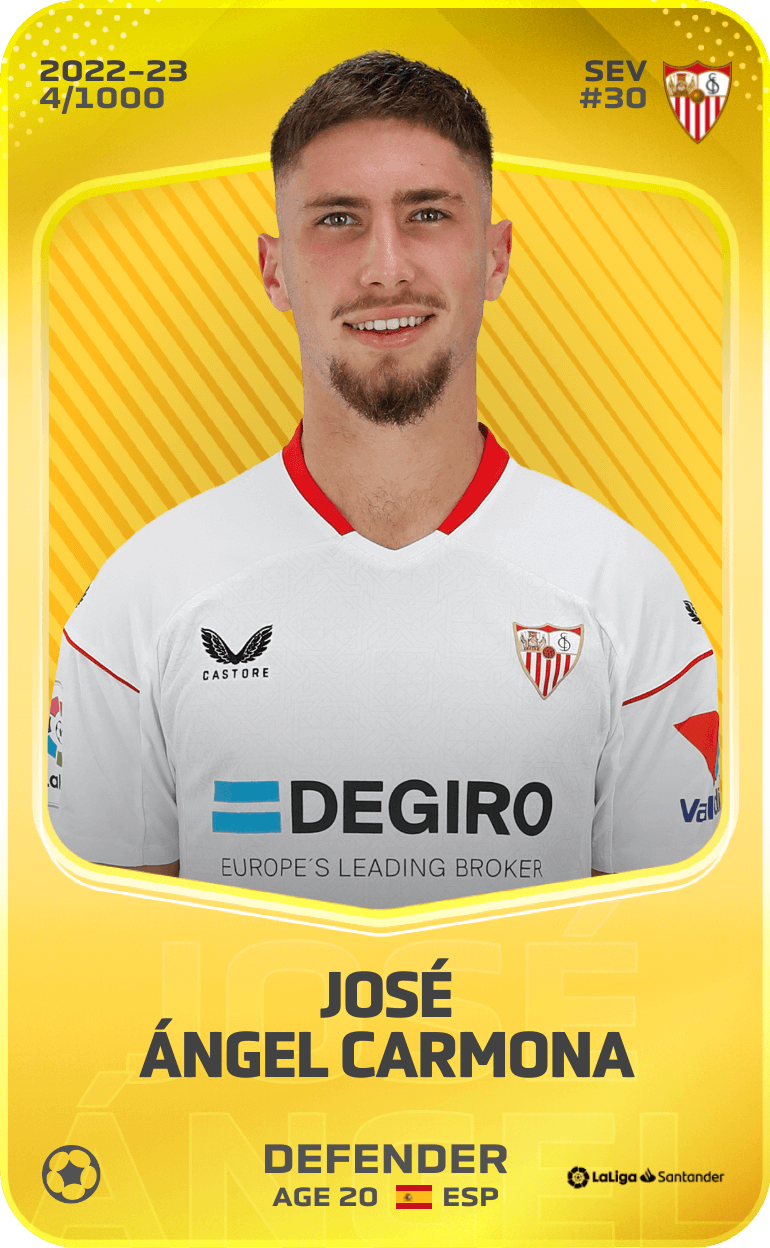 José Ángel Carmona 2022-23 • Limited 4/1000