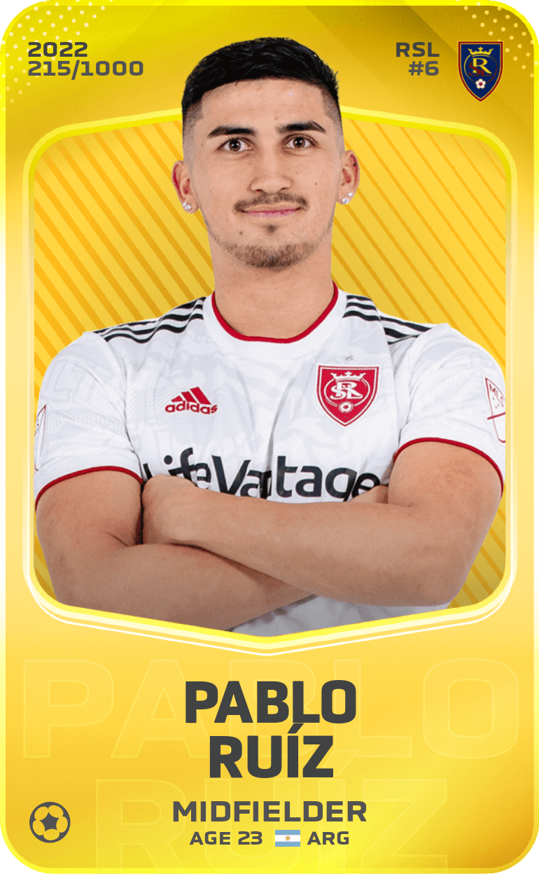 Pablo Ruíz 2022-23 • Limited 215/1000