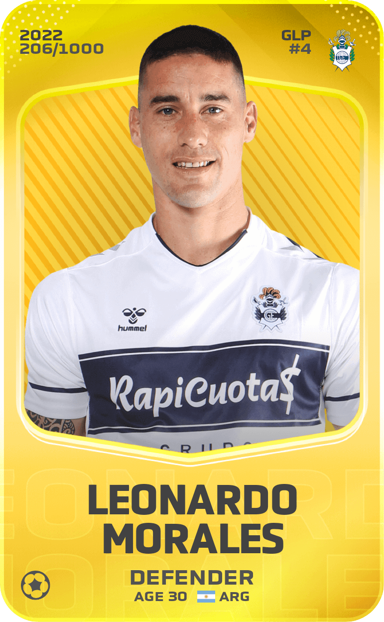 Leonardo Morales 2022-23 • Limited 206/1000