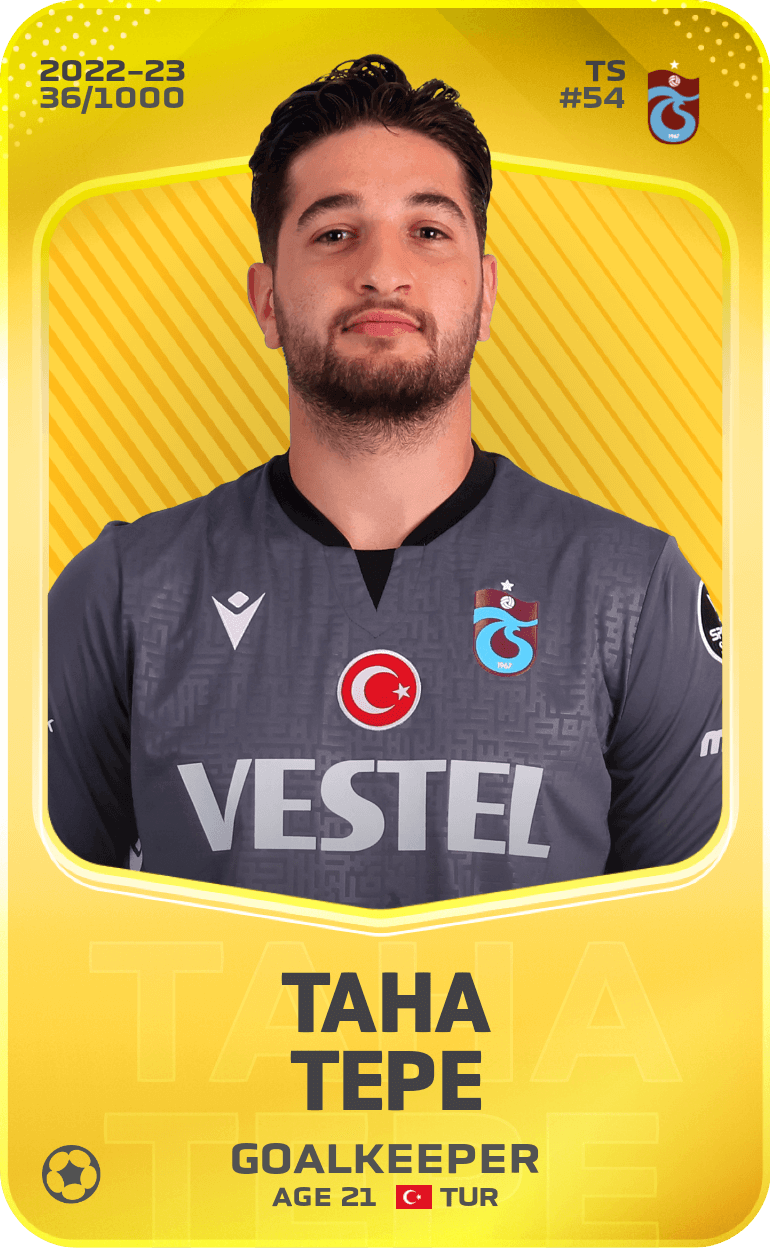 Taha Tepe 2022-23 • Limited 36/1000
