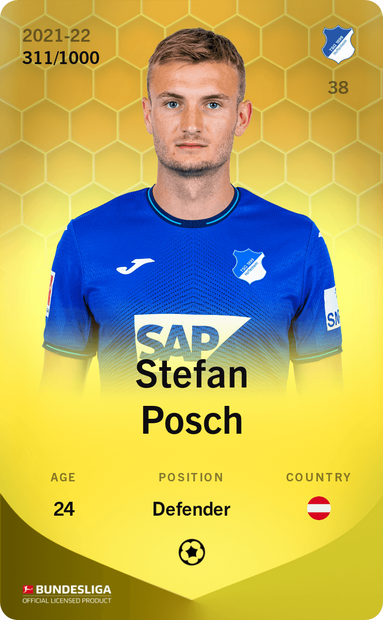 Stefan Posch 2021-22 • Limited 311/1000