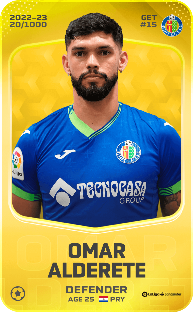 Omar Alderete 2022-23 • Limited 20/1000