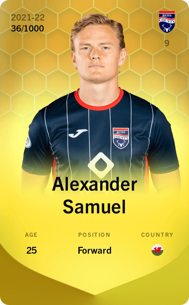 Alexander Samuel 2021-22 • Limited 36/1000