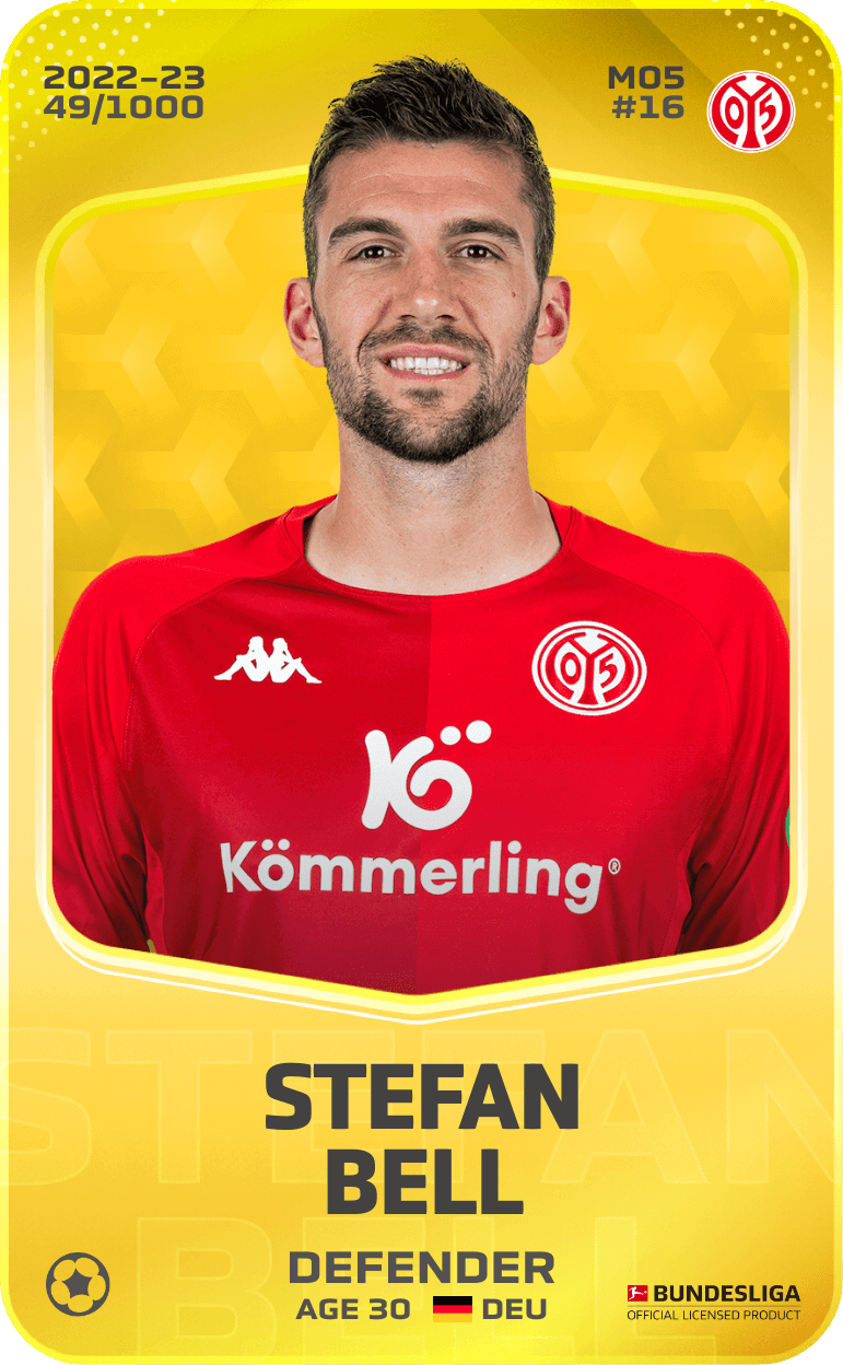 Stefan Bell 2022-23 • Limited 49/1000