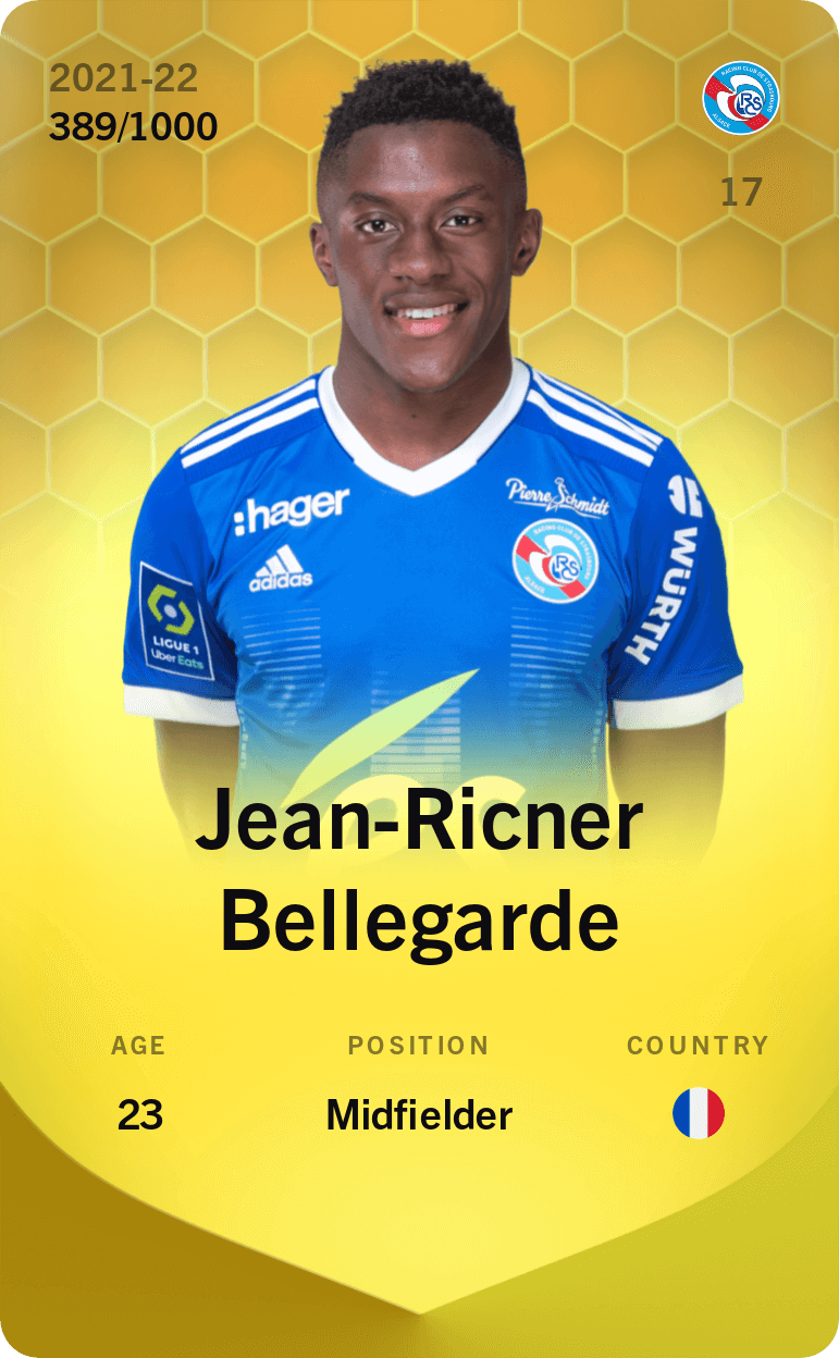 Jean-Ricner Bellegarde 2021-22 • Limited 389/1000