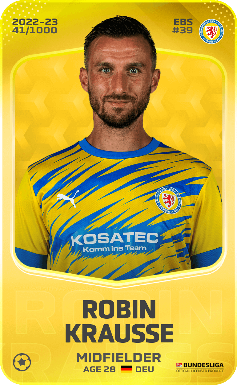 Robin Krauße 2022-23 • Limited 41/1000