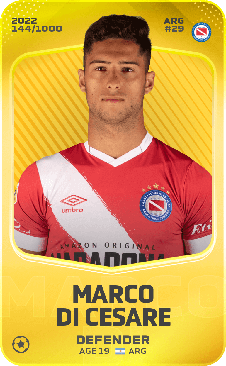 Marco Di Cesare 2022-23 • Limited 144/1000