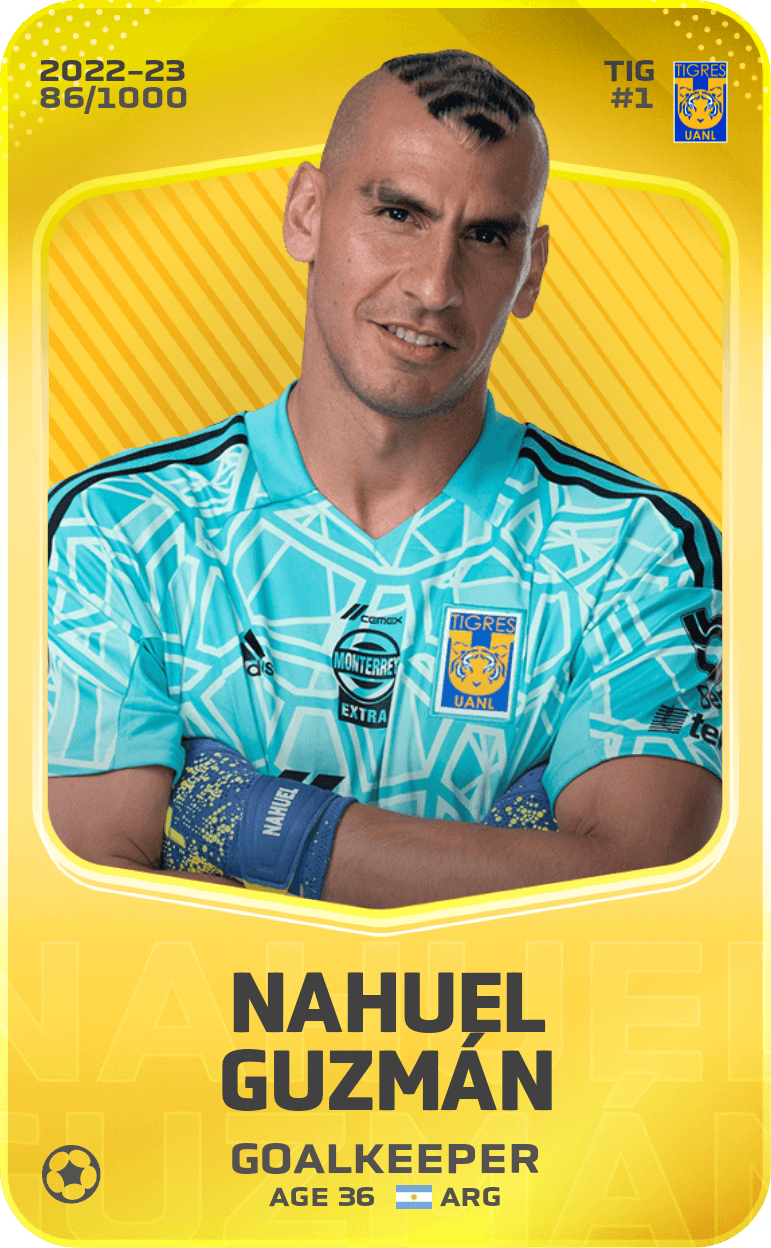 Nahuel Guzmán 2022-23 • Limited 86/1000