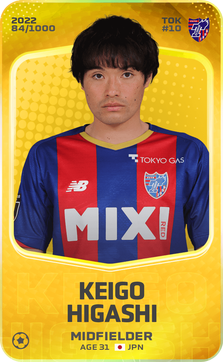 Keigo Higashi 2022-23 • Limited 84/1000