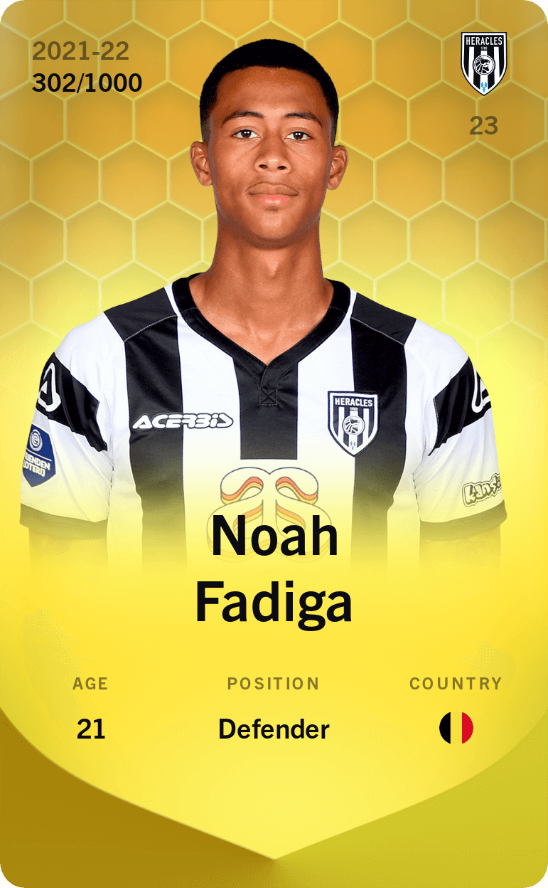 Noah Fadiga 2021-22 • Limited 302/1000