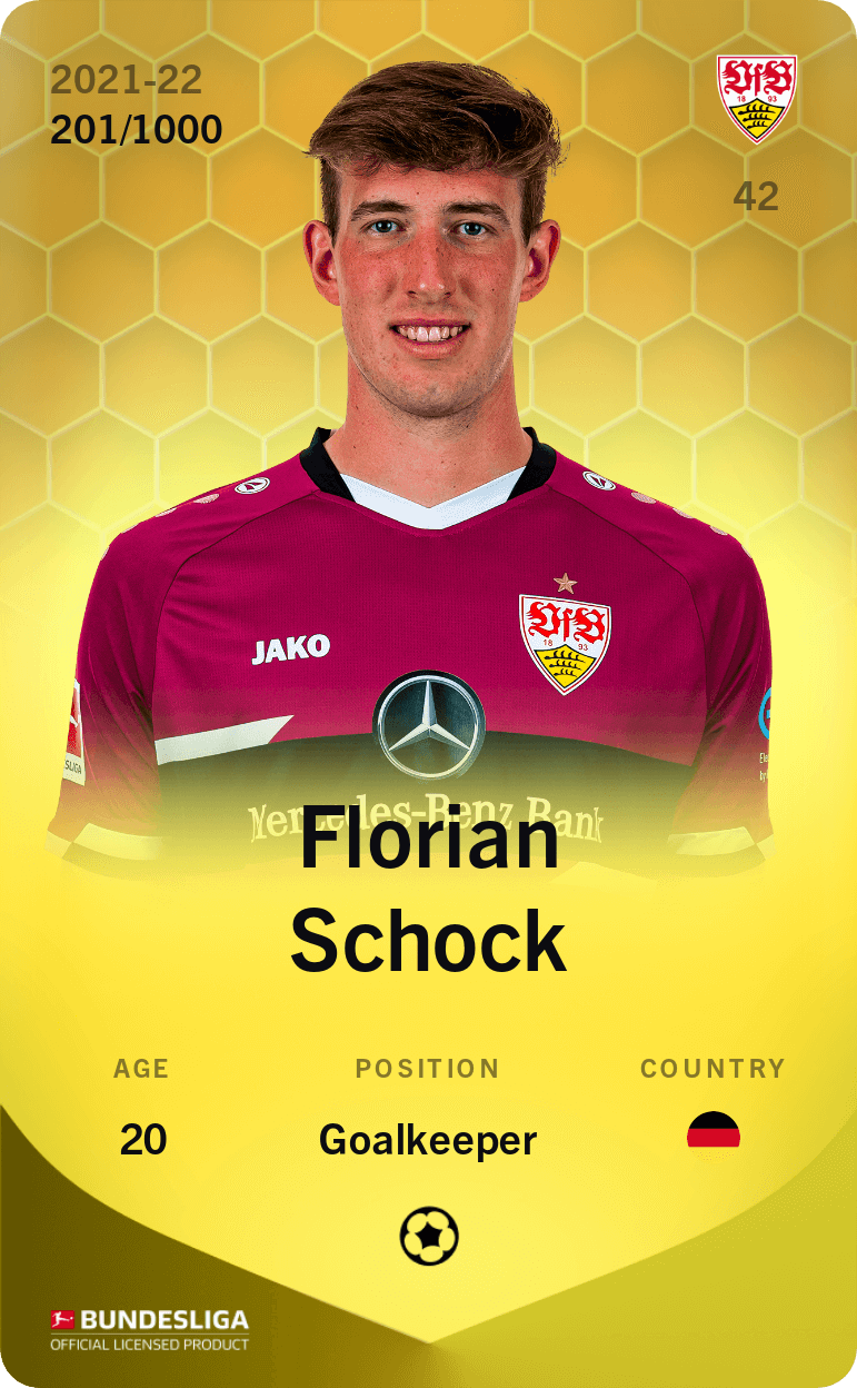 Florian Schock 2021-22 • Limited 201/1000