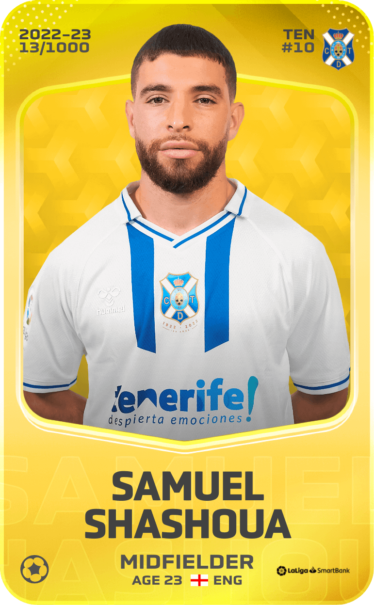 Samuel Shashoua 2022-23 • Limited 13/1000