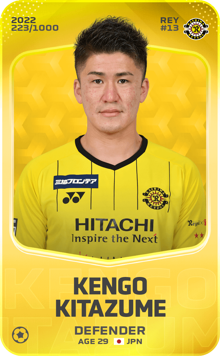 Kengo Kitazume 2022-23 • Limited 223/1000