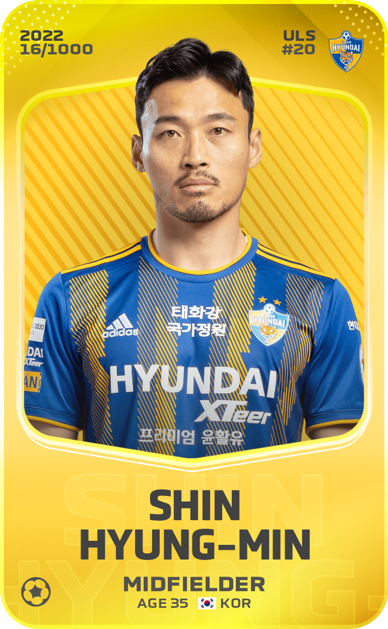 Sorare - Sorare Official - Shin Hyung-Min 2022-23 • Limited 16/1000 - NFT # 50107310021971725295340617854216070819106999475374923419226748951471148102903