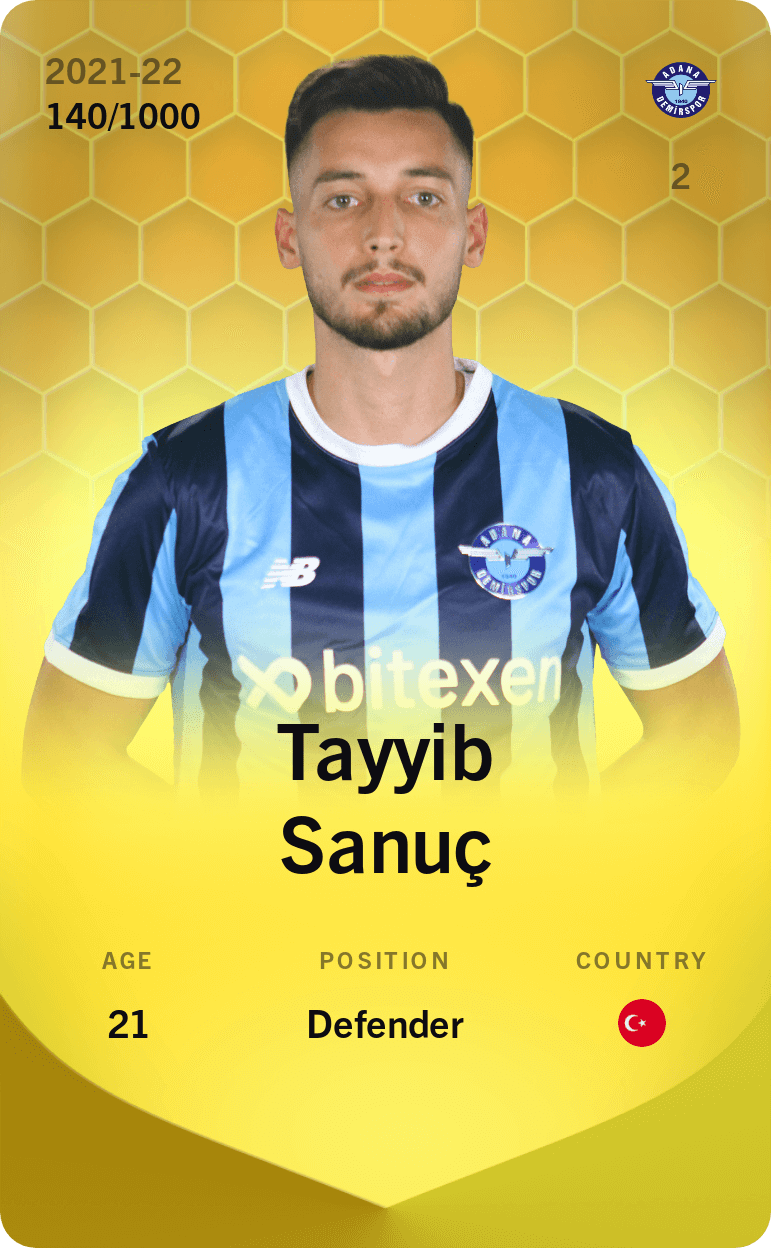 Tayyib Sanuç 2021-22 • Limited 140/1000