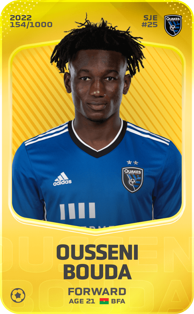 Ousseni Bouda 2022-23 • Limited 154/1000