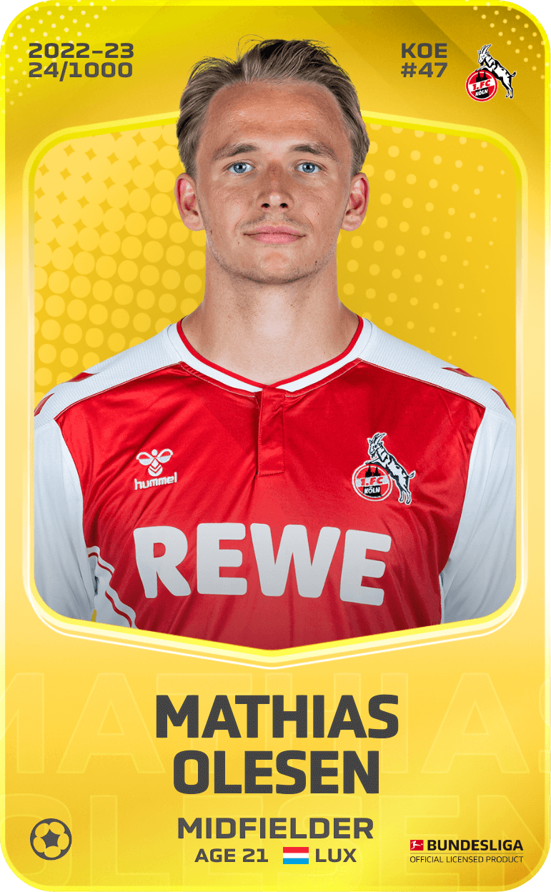 Mathias Olesen 2022-23 • Limited 24/1000