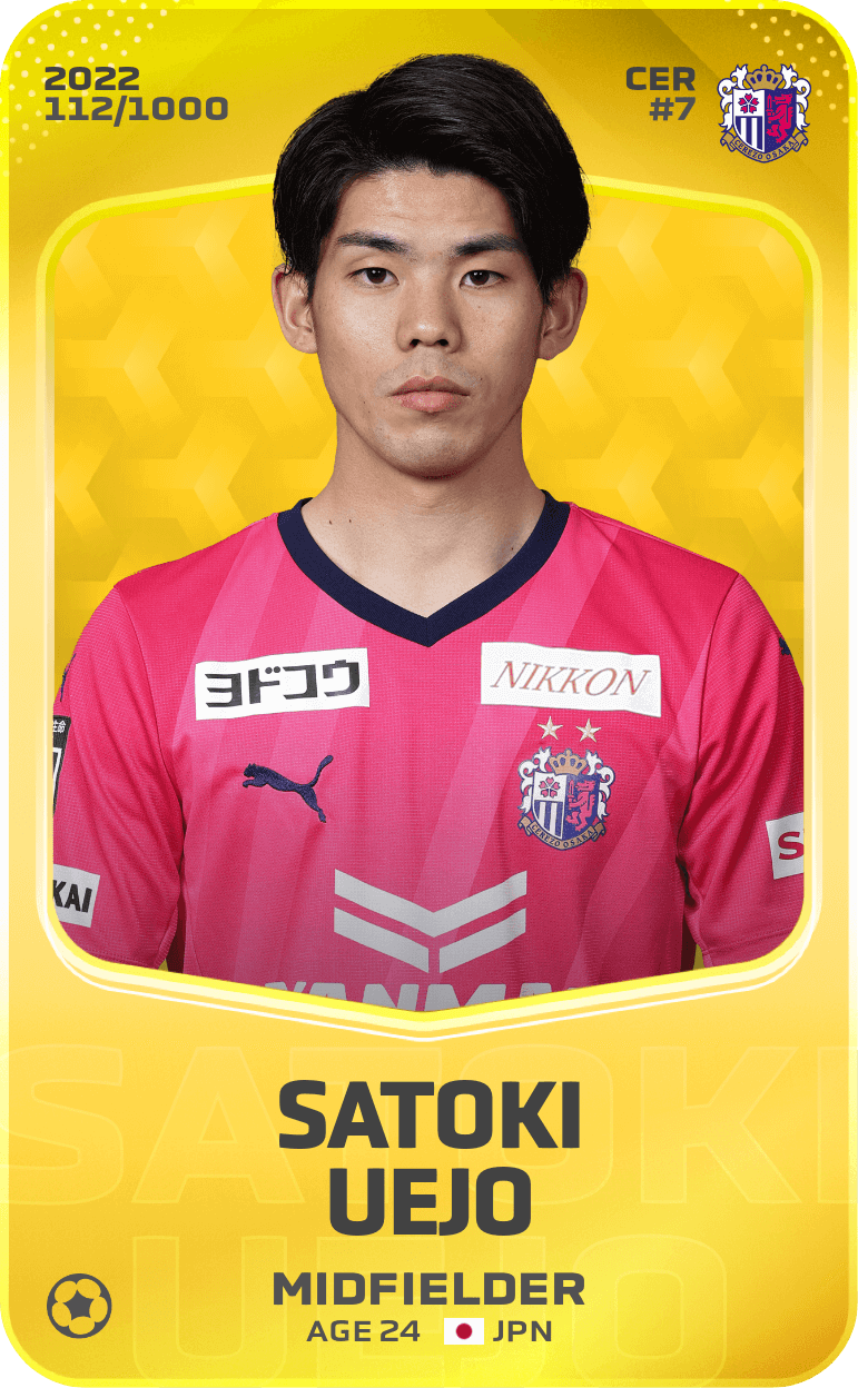 Satoki Uejo 2022-23 • Limited 112/1000