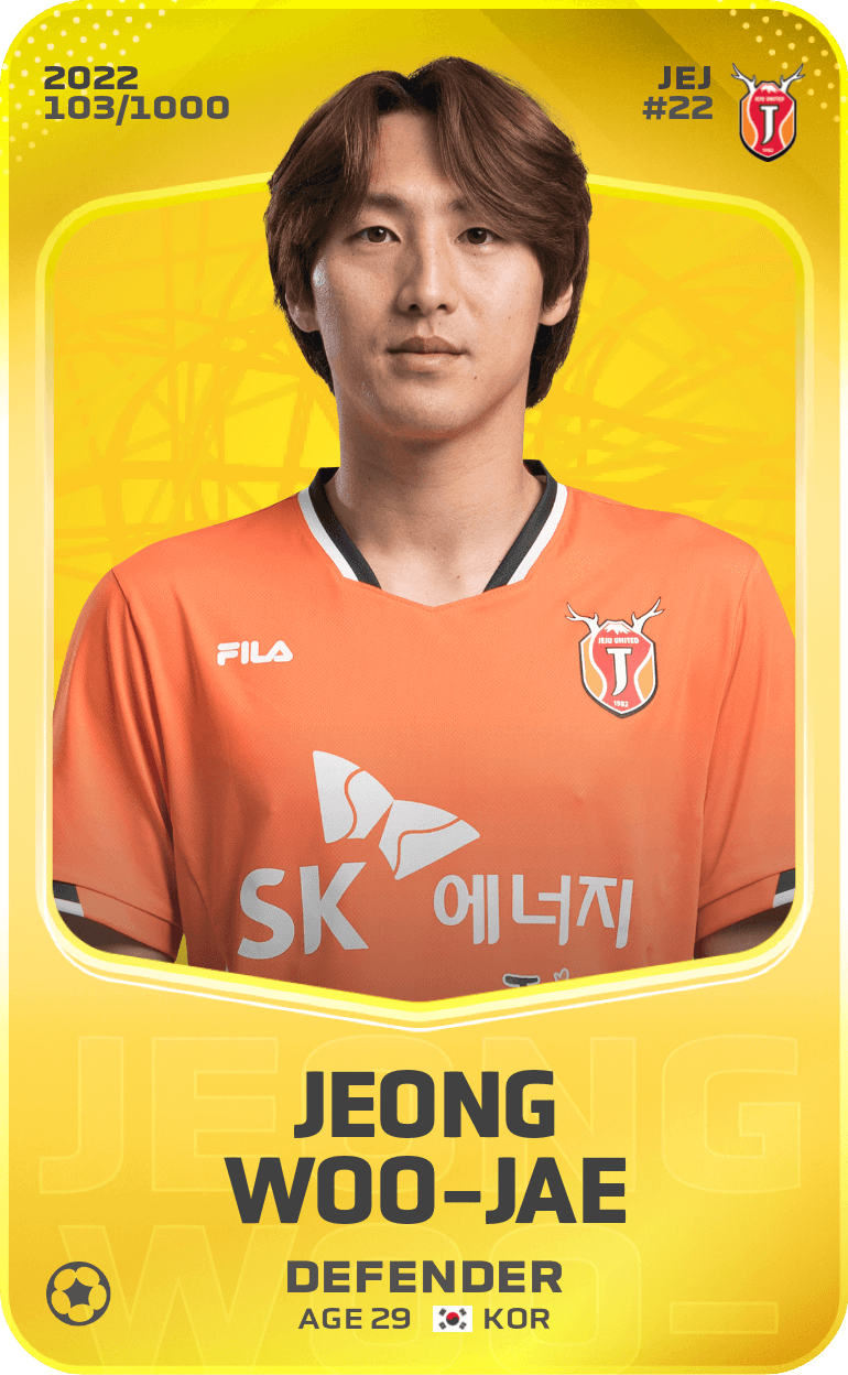 Jeong Woo-Jae 2022-23 • Limited 103/1000