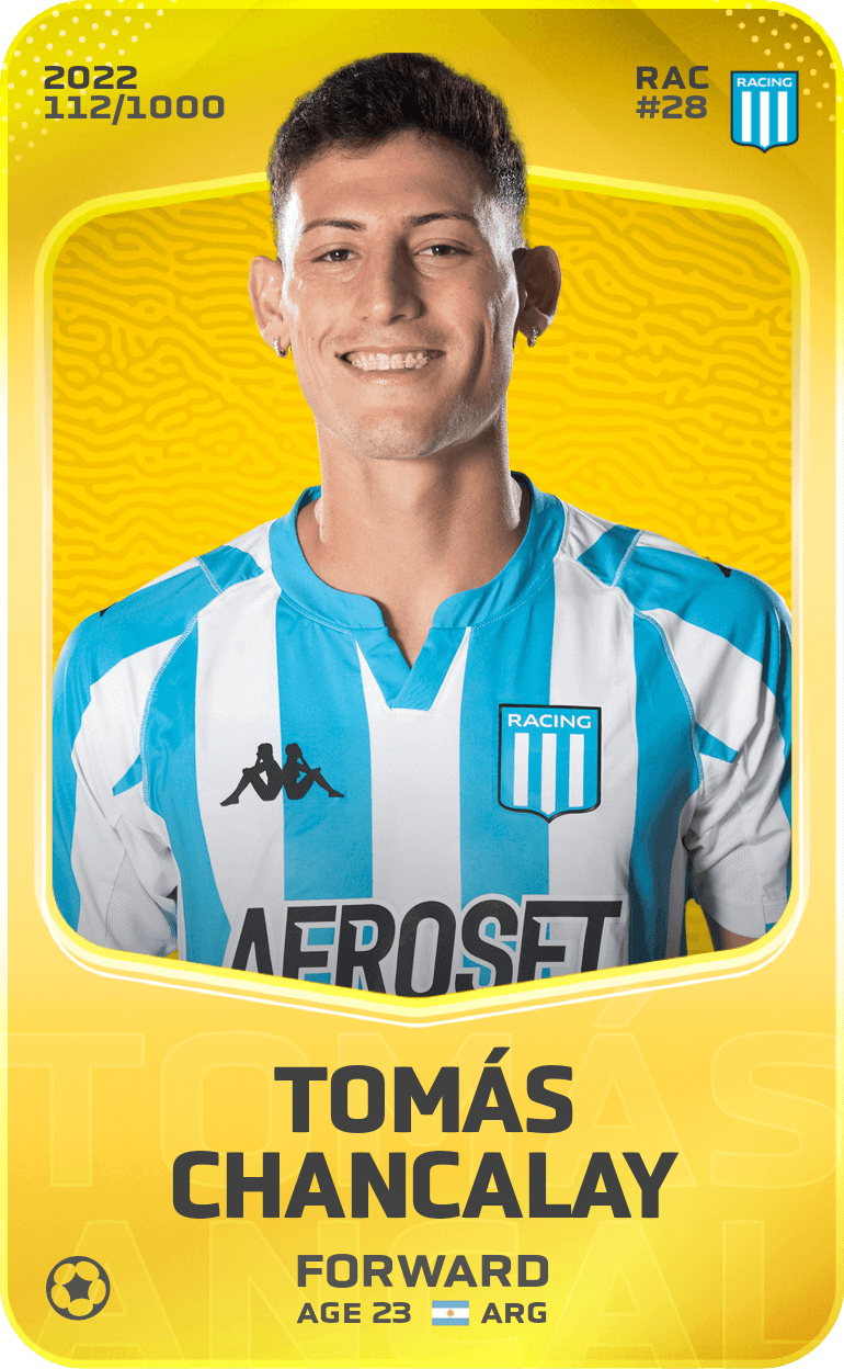 Tomás Chancalay 2022-23 • Limited 112/1000