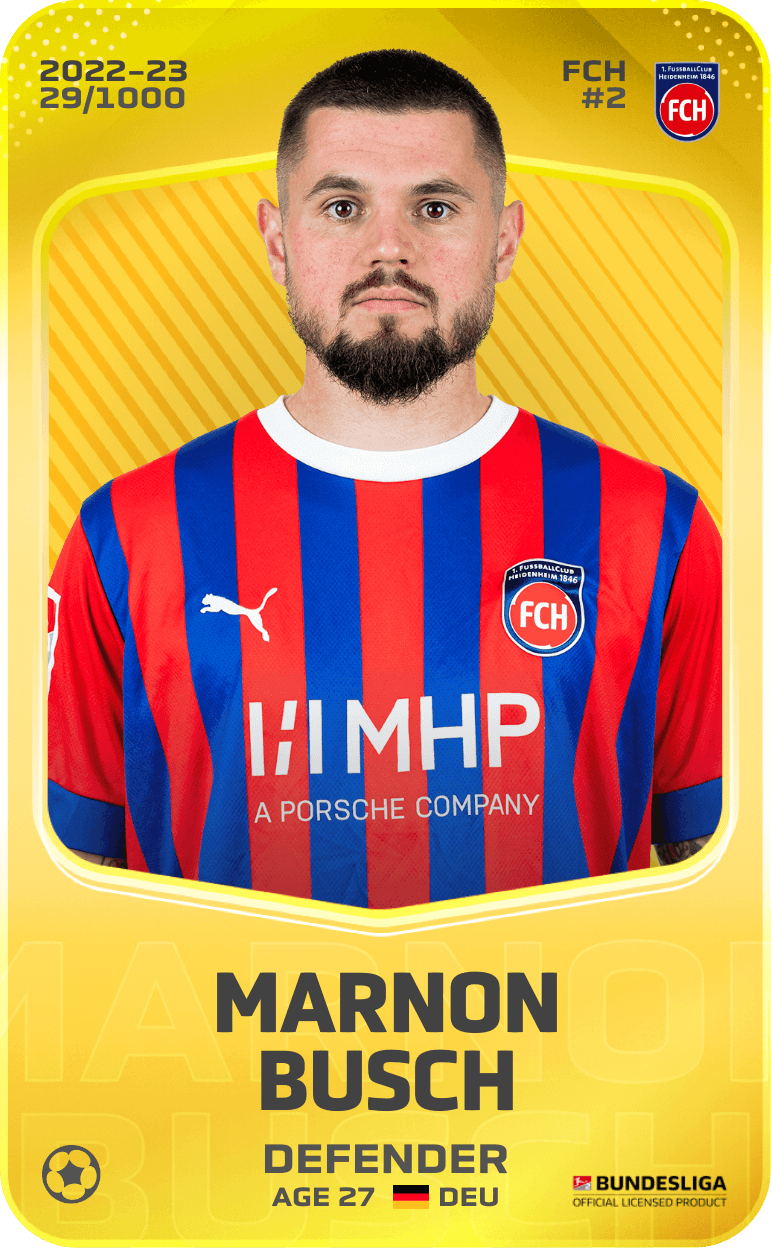 Marnon Busch 2022-23 • Limited 29/1000