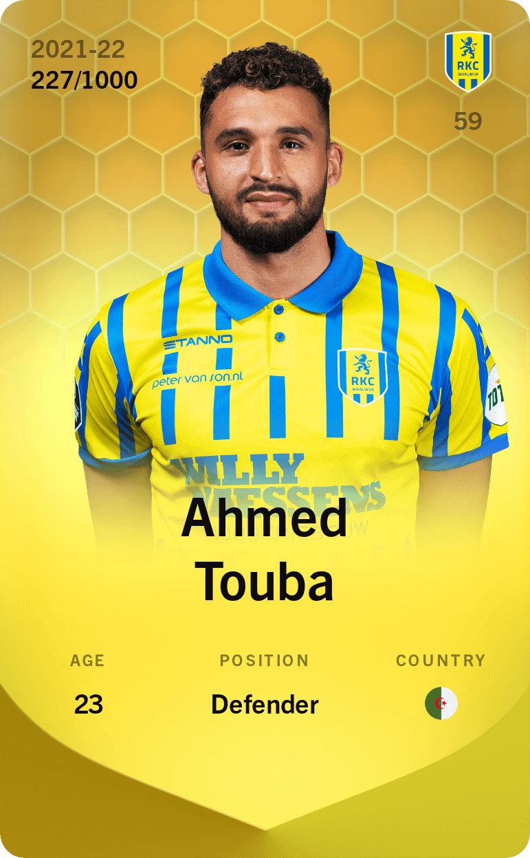 Ahmed Touba 2021-22 • Limited 227/1000
