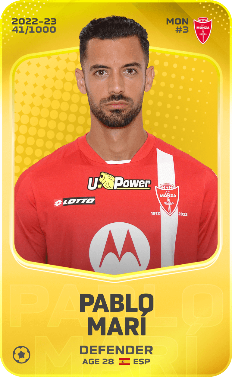 Pablo Marí 2022-23 • Limited 41/1000