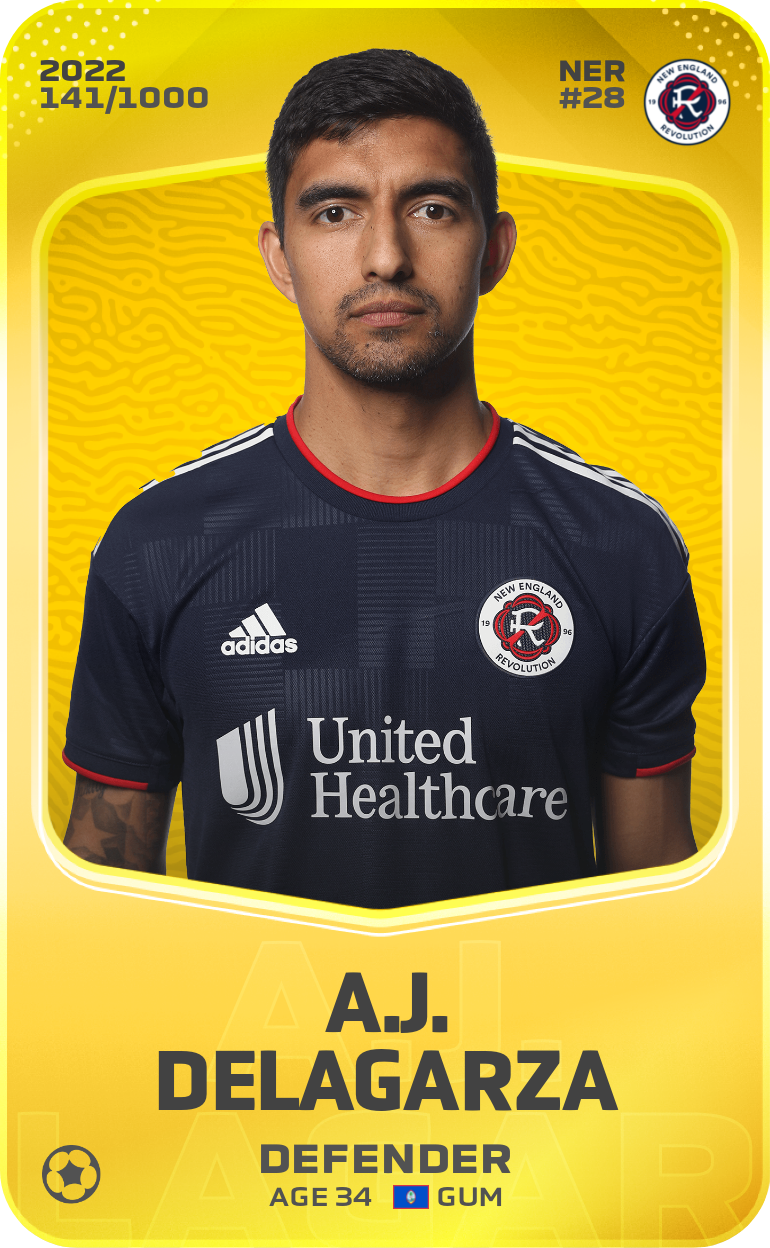 Sorare - Sorare Official - A.J. DeLaGarza 2022-23 • Limited 141/1000 - NFT # 45749032928888874788172775690370368960359766389043026918695793954003621424764