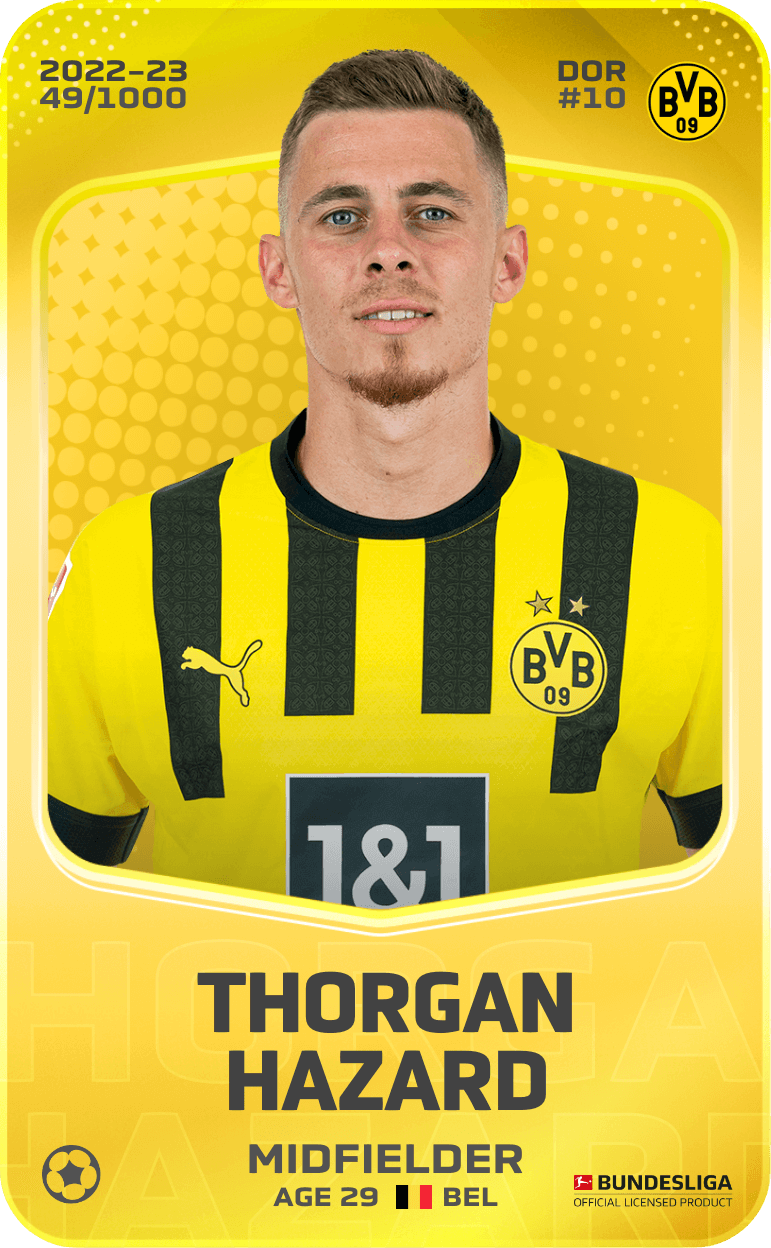 Thorgan Hazard 2022-23 • Limited 49/1000